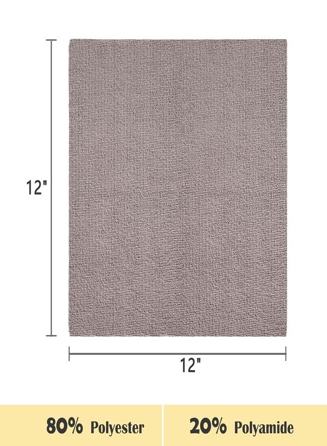 STARXDEAL Microfiber Cleaning Cloth Roll 50 Pack - Reusable Paper Towels Washable Roll Tear Away for Kitchen Car 12x12 (Grey) - Image 3